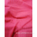 Knitted Polyester Rayon spandex fancy rib dyed fabric